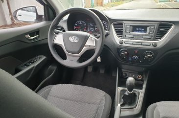 Pearl White Hyundai Accent 2020 for sale in Manual