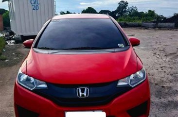 Red Honda Jazz 2015 for sale in Automatic