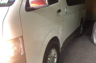 White Toyota Hiace Super Grandia 2014 for sale in Santa Rosa