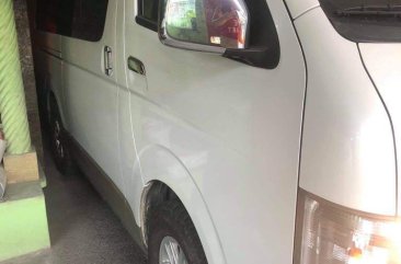 White Toyota Hiace Super Grandia 2014 for sale in Santa Rosa