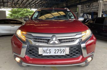 Red Mitsubishi Montero 2018 for sale in Automatic