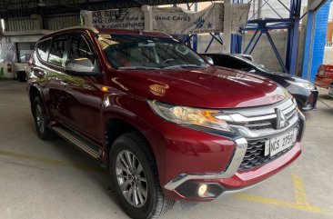 Red Mitsubishi Montero 2018 for sale in Automatic