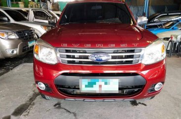Red Ford Everest 2014 for sale in Quezon