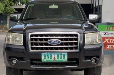 Black Ford Everest 2007 for sale in Mandaluyong