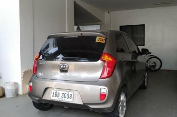 Brightsilver Kia Picanto 2015 for sale in Quezon