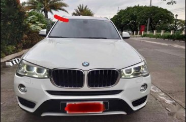 Selling White BMW X3 2015 in Quezon City