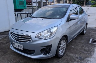 Silver Mitsubishi Mirage G4 2018 for sale in Manual