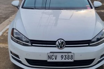 White Volkswagen Golf 2018 for sale in Muntinlupa