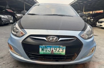 Selling Blue Hyundai Accent 2014 in Las Piñas