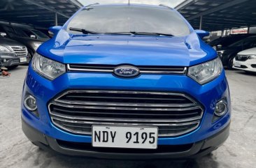 Blue Ford Ecosport 2016 for sale in Las Pinas