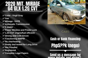 Selling Silver Mitsubishi Mirage G4 2020 in Quezon