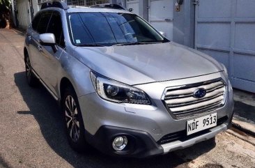 Brightsilver Subaru Outback 2016 for sale in Manila