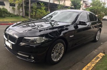 Black BMW 520D 2014 for sale in Makati