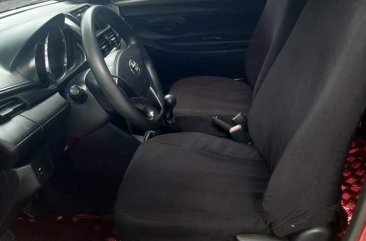 Red Toyota Vios 2018 for sale in Quezon City