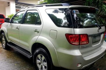 Silver Toyota Fortuner 2009 for sale in Antipolo