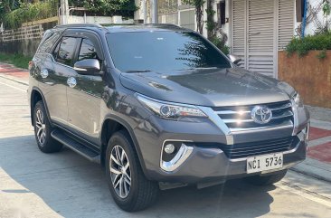 Sell Grey 2017 Toyota Fortuner in Quezon City