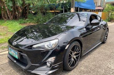 Black Toyota 86 2013 for sale in Quezon