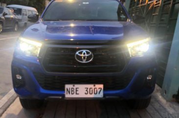 Blue Toyota Hilux 2019 for sale in Pasay