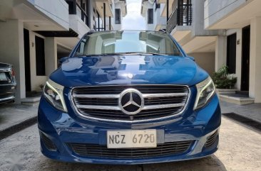 Selling Blue Mercedes-Benz V220D 2017 in Quezon