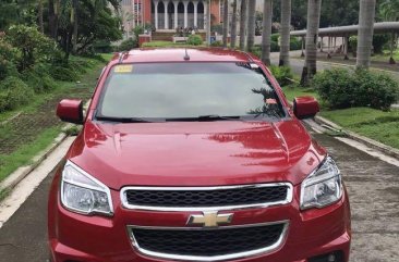 Selling Red Chevrolet Trailblazer 2014 in Quezon