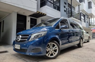 Selling Blue Mercedes-Benz V220D 2017 in Quezon