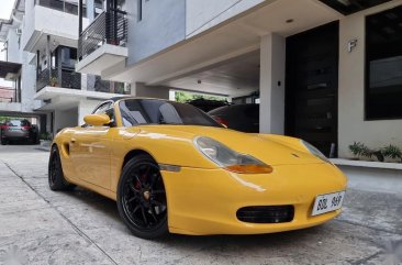 Yellow Porsche Boxster 1998 for sale in Quezon