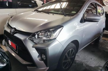 Silver Toyota Wigo 2020 for sale in Quezon