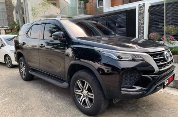 Selling Black Toyota Fortuner 2021 in Quezon