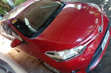 Red Toyota Vios 2016 for sale in Automatic