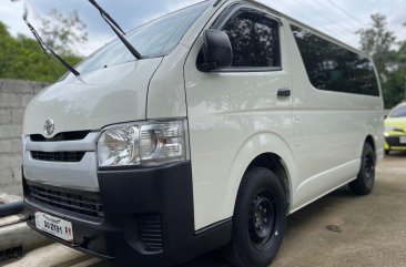 White Toyota Hiace 2021 for sale in Quezon