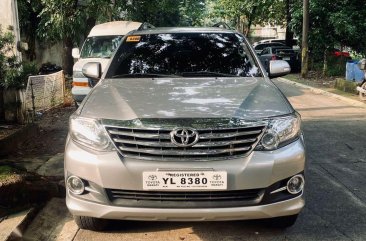 Silver Toyota Fortuner 2015 for sale in San Mateo