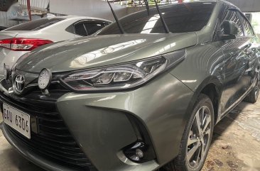 Selling Green Toyota Vios 2021 in Quezon