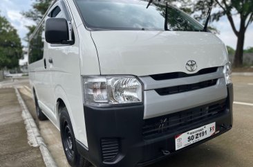 White Toyota Hiace 2021 for sale in Quezon