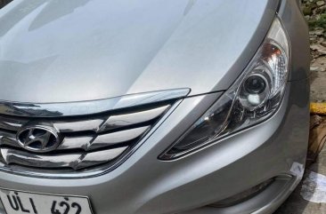 Brightsilver Hyundai Sonata 2012 for sale in Quezon