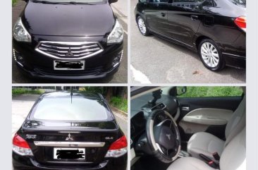 Selling Black Mitsubishi Mirage G4 2014 in Manila