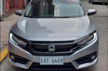Selling Brightsilver Honda Civic 2018 in San Juan