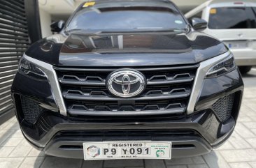 Selling Black Toyota Fortuner 2021 in Quezon