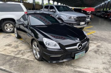 Black Mercedes-Benz SLK200 2012 for sale in Manila