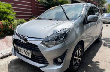 Selling Brightsilver Toyota Wigo 2018 in Quezon