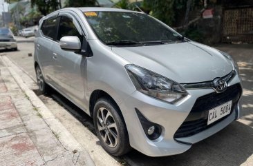 Selling Brightsilver Toyota Wigo 2018 in Quezon
