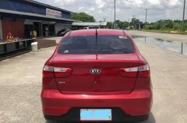 Red Kia Rio 2016 for sale in Caloocan