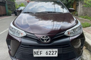 Sell Red 2021 Toyota Vios in Quezon City