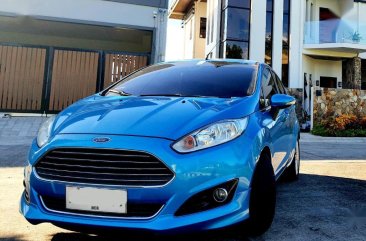 Selling Blue Ford Fiesta 2014 in Guiguinto