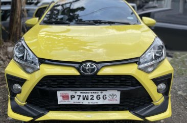 Sell Yellow 2021 Toyota Wigo in Quezon City