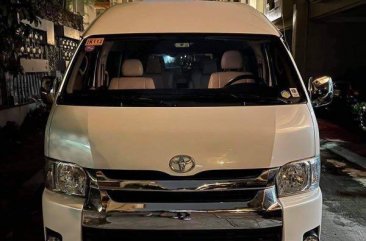 Sell Pearl White 2019 Toyota Hiace Super Grandia in San Juan