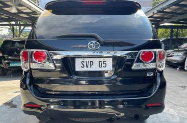 Black Toyota Fortuner 2015 for sale in Las Pinas