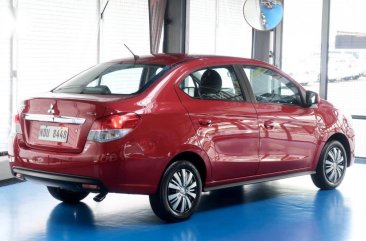 Selling Red Mitsubishi Mirage 2016 in Quezon City