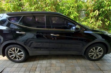 Selling Black Hyundai Santa Fe 2013 in San Juan