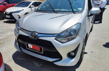 Pearl White Toyota Wigo 2020 for sale in Quezon