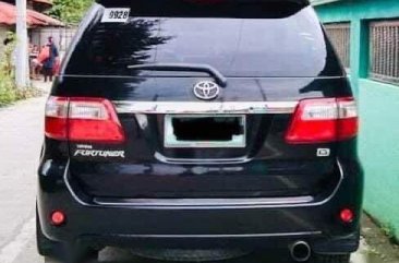 Black Toyota Fortuner 2008 for sale in Valenzuela